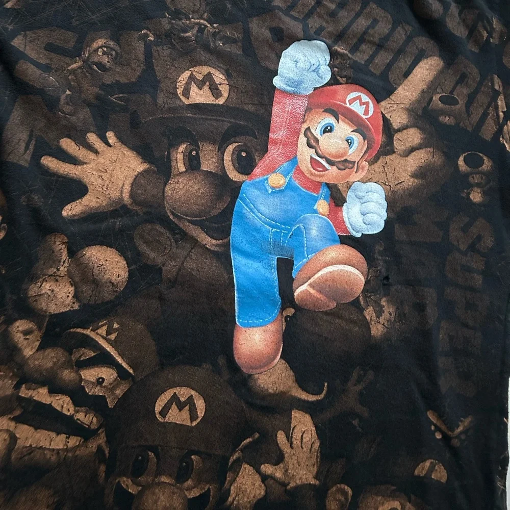 Vintage Super Mario AOP Mexican Gicab Tag - Picture 2 of 12
